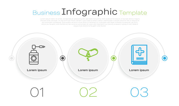 设置带喷嘴的医用药瓶图片下载