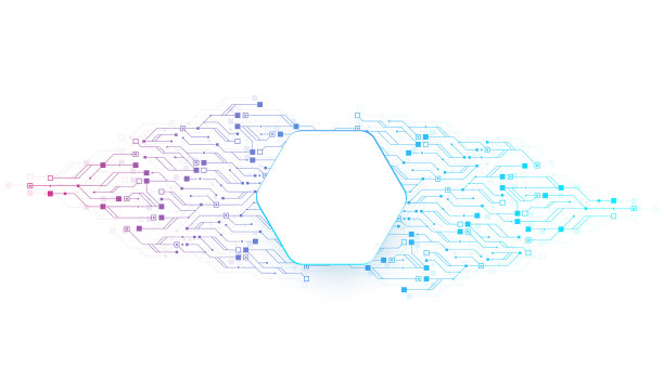 技术抽象电路板纹理图片下载
