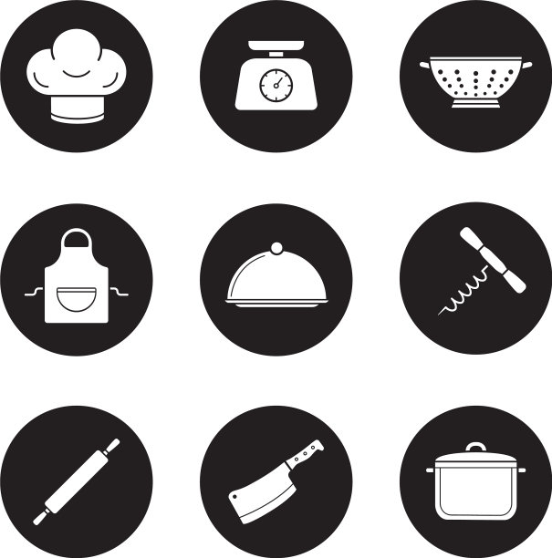 厨具图标设置图片下载