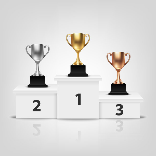 空白金、银、铜冠军图片下载