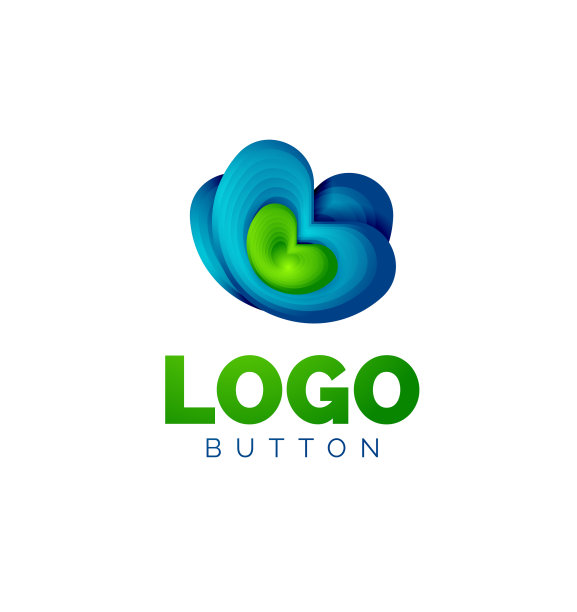 抽象圆形标志模板最小图片下载