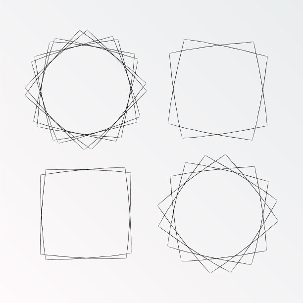 手绘涂鸦框架设置图形隔离图片下载