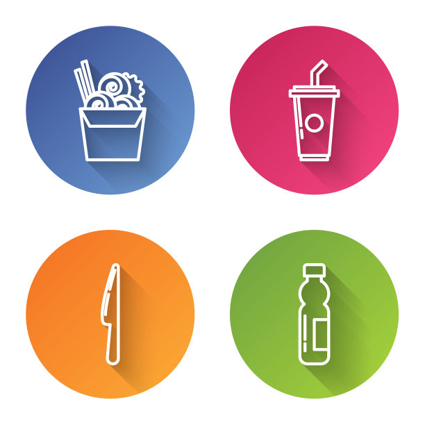 盒装亚洲面条和筷子图片下载