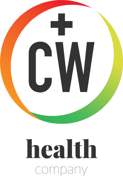 首字母cw创意健康公司标志图片下载