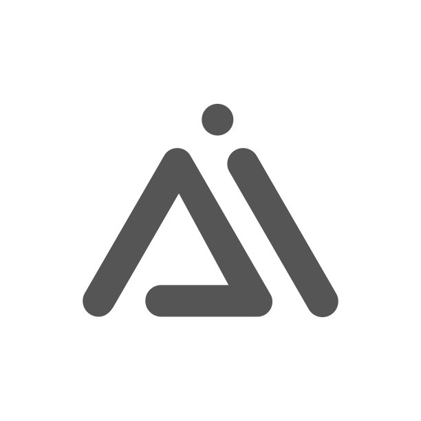 字母AI logo图标设计模板图片下载