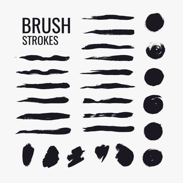 抽象背景设置水墨笔画图片下载