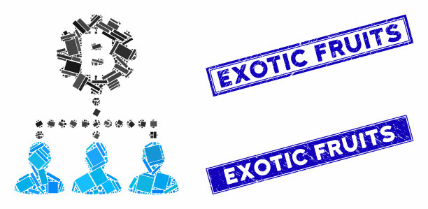 马赛克和垃圾矩形图片下载