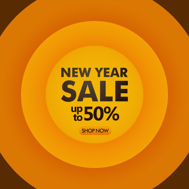 销售横幅模板设计新年特卖图片下载