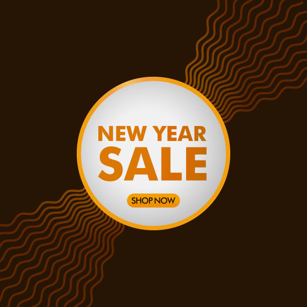 销售横幅模板设计新年特卖图片下载