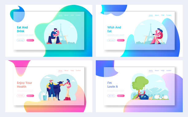 喝咖啡的农民职业网站图片下载