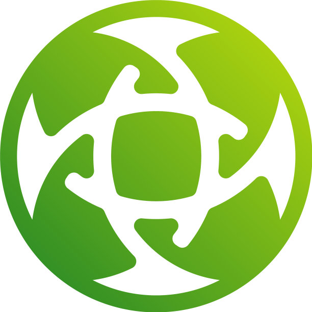 电路logo设计模板圆形logo图标图片下载