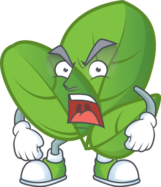 怒脸罗勒卡通人物风格图片下载