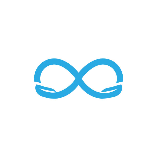 无限叶线标志概念图片下载