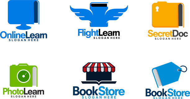 设置教育标志模板学习书籍标志图片下载