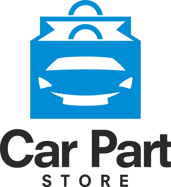 汽车零件店标志模板图片下载