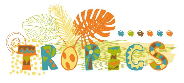 英文字母印刷织物为儿童字母热带图片下载