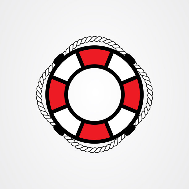 救生圈图标标识图片下载