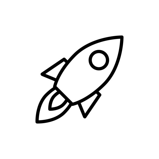火箭图标矢量插图模板设计流行图片下载