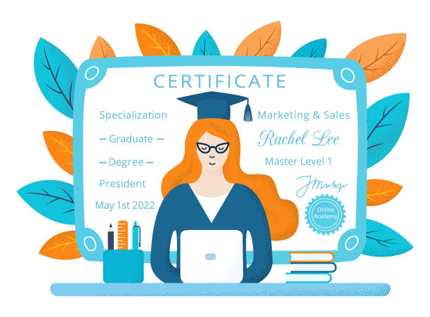 年轻的红发女生戴着猫眼眼镜，披着斗篷，戴着带流苏的帽子，坐在桌子旁拿着笔记本电脑，看书，上网学习。图片下载