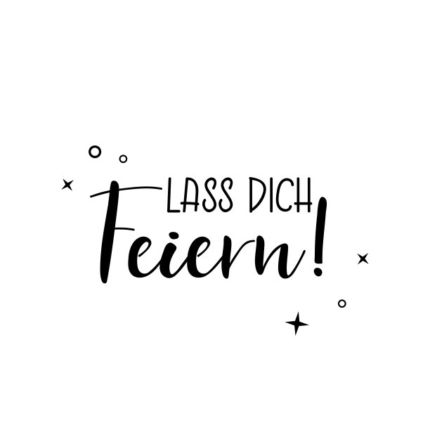 好好庆祝一下。矢量插图。刻字。墨水插图。图片下载