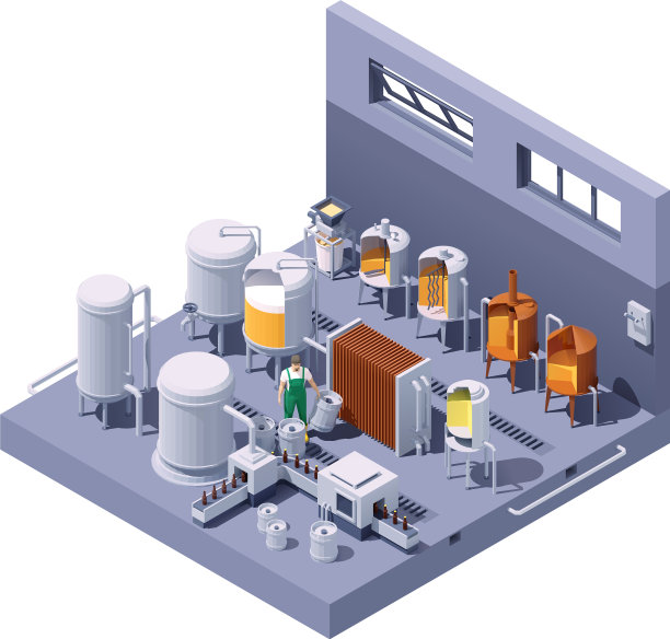 等距精酿啤酒厂图片下载