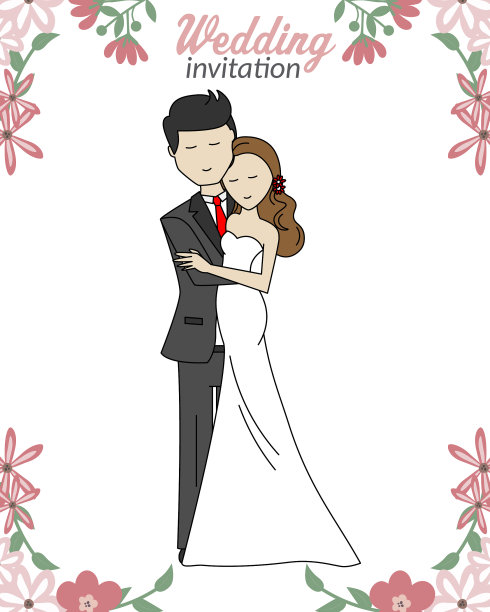 婚礼卡片图片下载