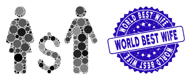 马赛克家庭美元图标与挠世界图片下载