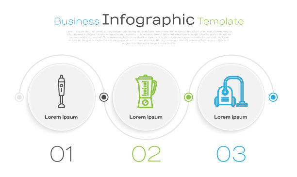 设置线搅拌机和吸尘器图片下载