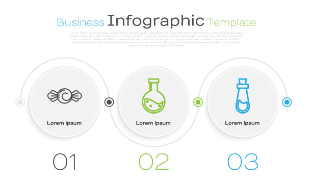 将糖果瓶、药水和瓶子排成一行图片下载