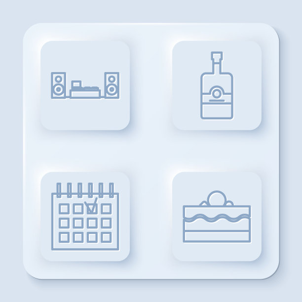 设定线家庭立体声威士忌两扬声器图片下载