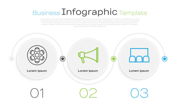 设置线胶片卷轴扩音器和电影院图片下载