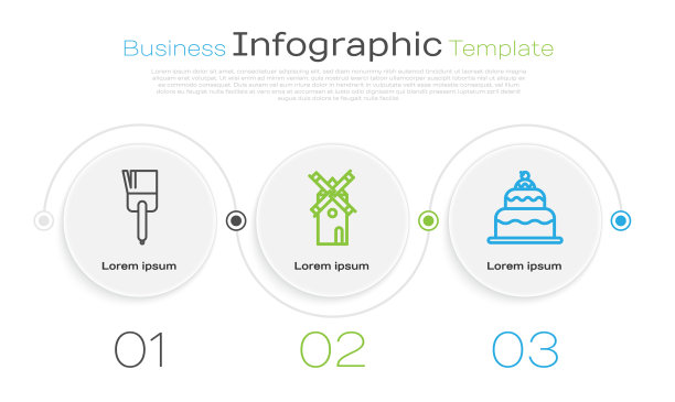 设线厨房刷风车和蛋糕图片下载