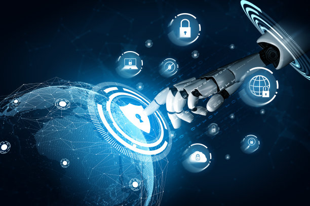 未来机器人人工智能概念。图片下载