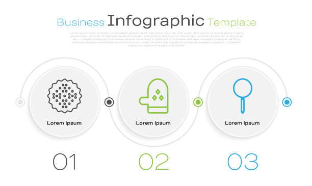 设定线饼干饼干烤箱手套和油炸图片下载
