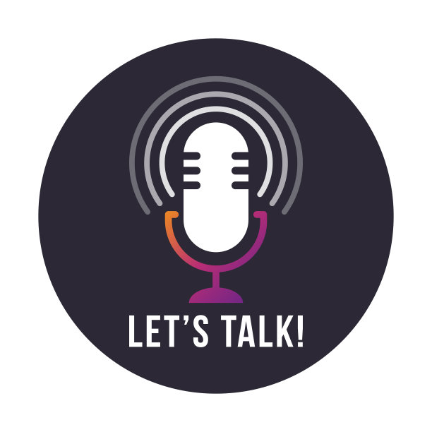 无线电图标演播室桌子麦克风与文本图片下载