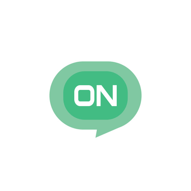 ON首字母logo设计模板图片下载