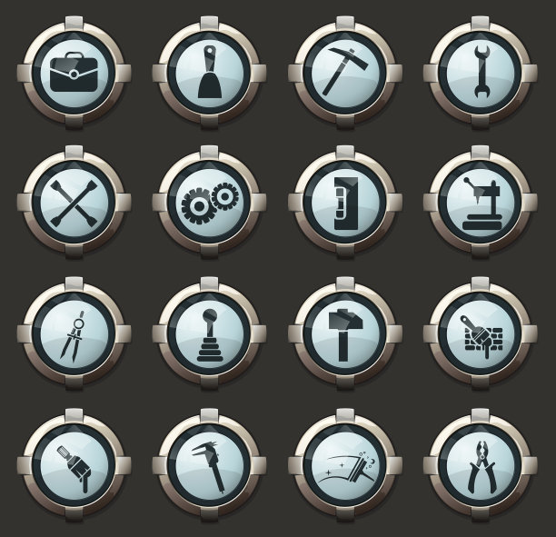 工作工具图标集图片下载