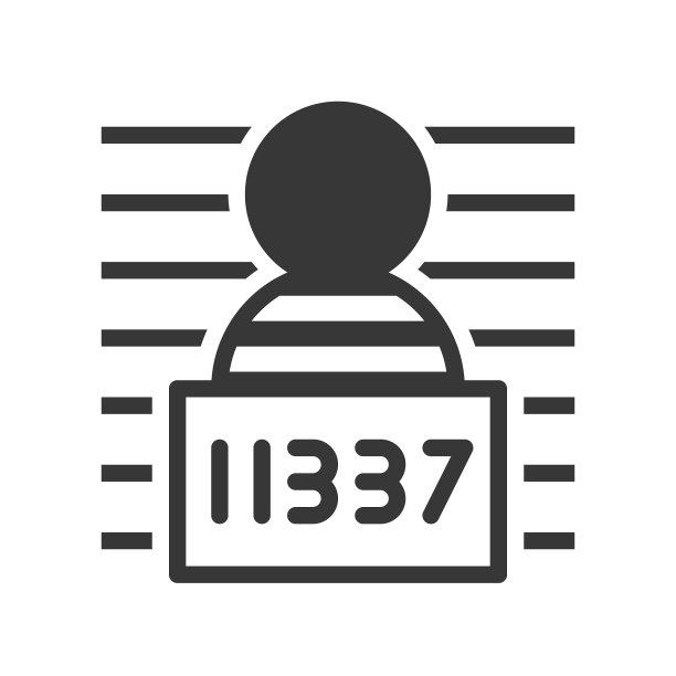嫌疑人身份识别与警察告示牌图片下载