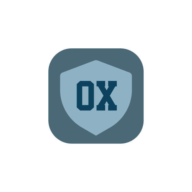 字母OX标志模版设计图片下载