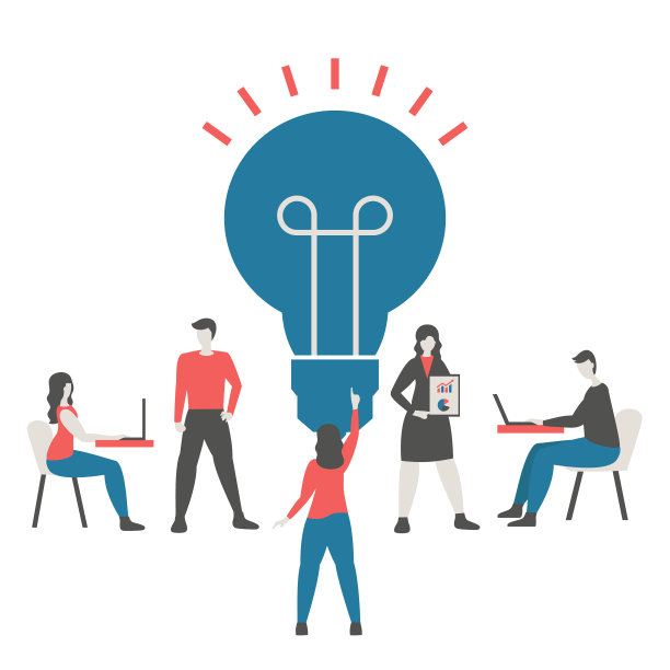 创意理念和团队合作理念创意理念图片下载