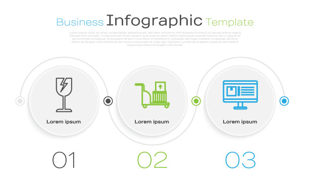 设线易碎玻璃符号电器图片下载