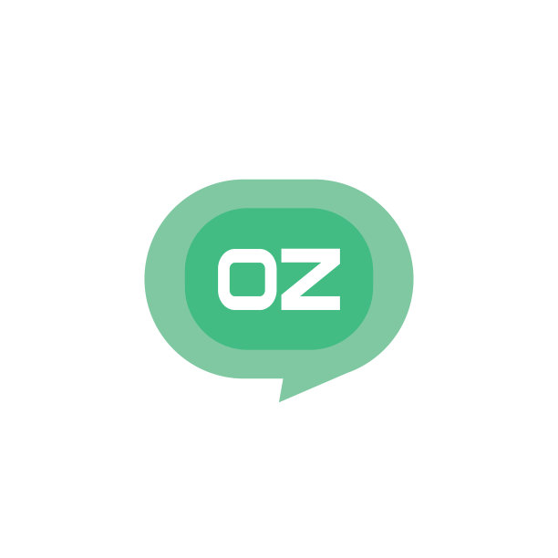 OZ字母logo模板设计图片下载