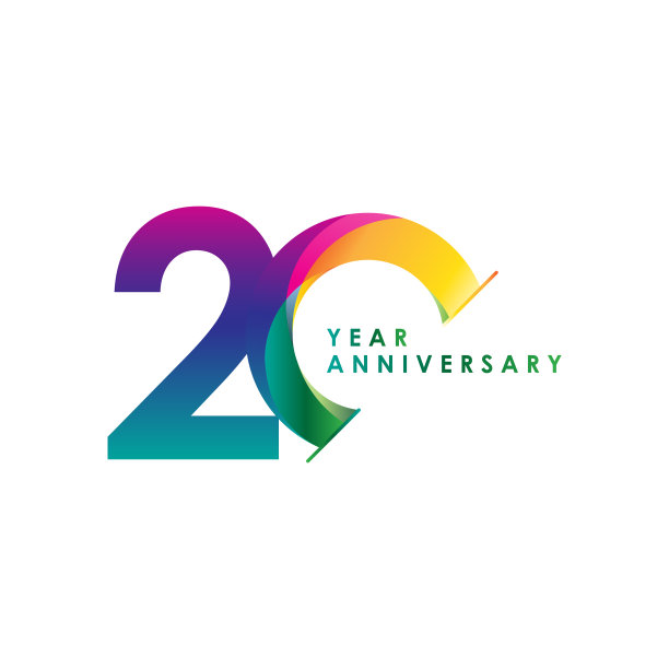 20周年纪念模板设计图片下载