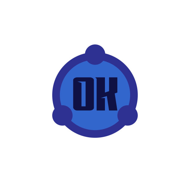 字母OK标志模板设计图片下载