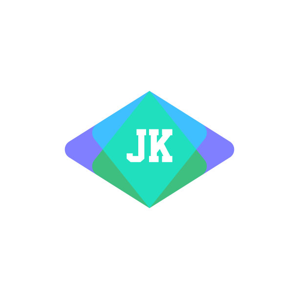 首字母JK标志设计模板图片下载