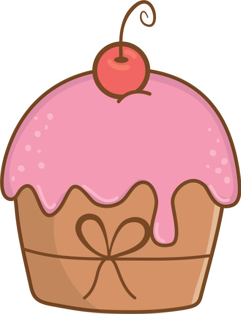 生日派对元素卡通图片下载