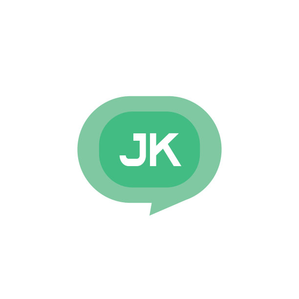 首字母JK标志设计模板图片下载