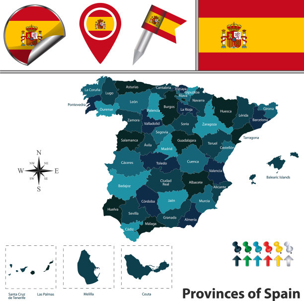 西班牙的省份图片下载