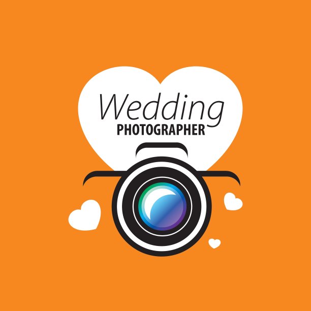 标志的婚礼摄影师图片下载