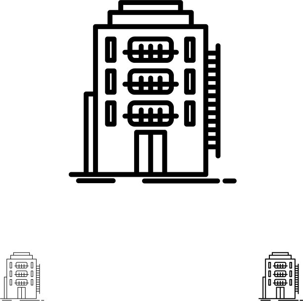 建筑城市宿舍楼招待所酒店图片下载